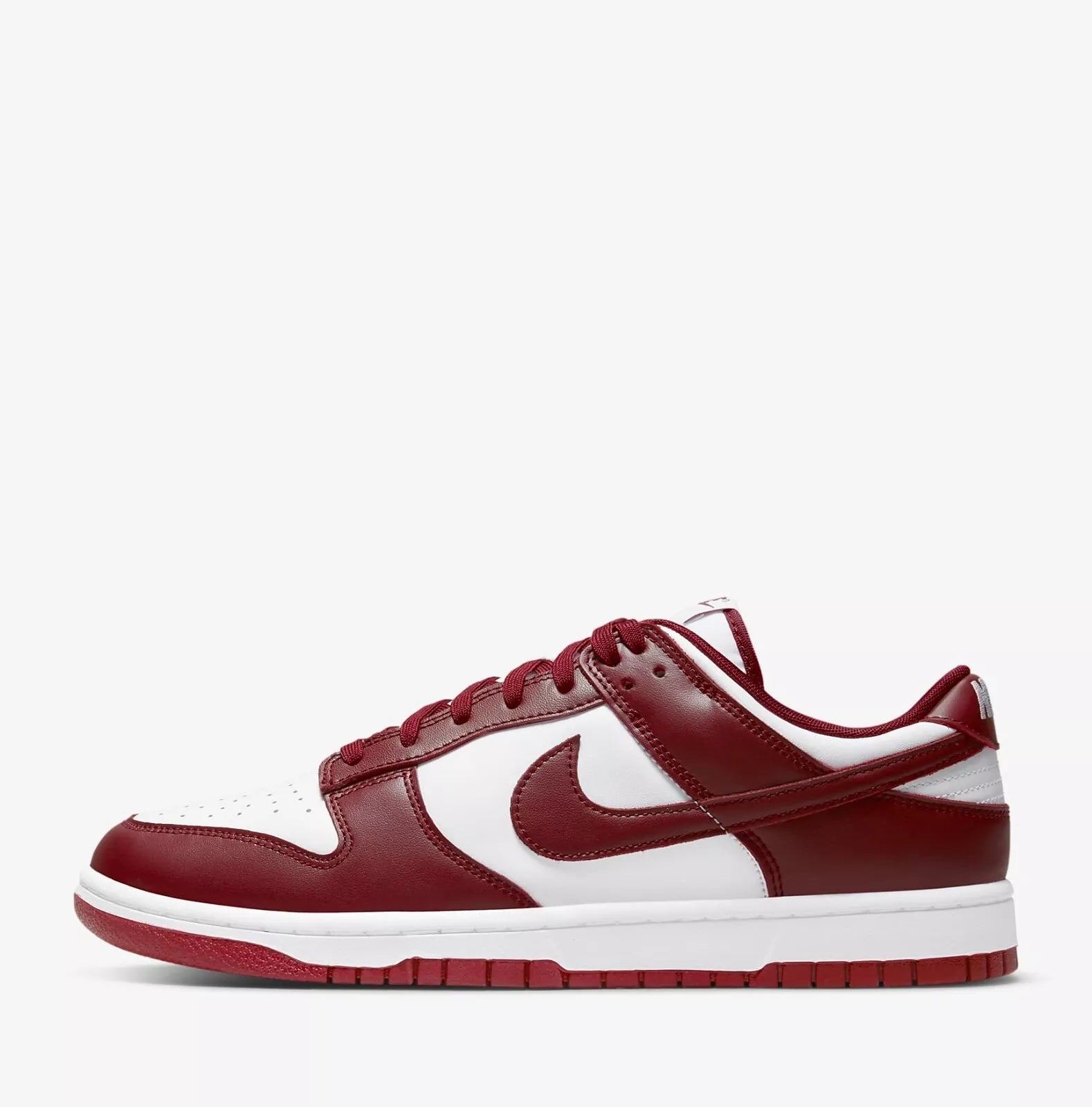 Nike Dunk Low Retro Sneakers Shoes Team Red White