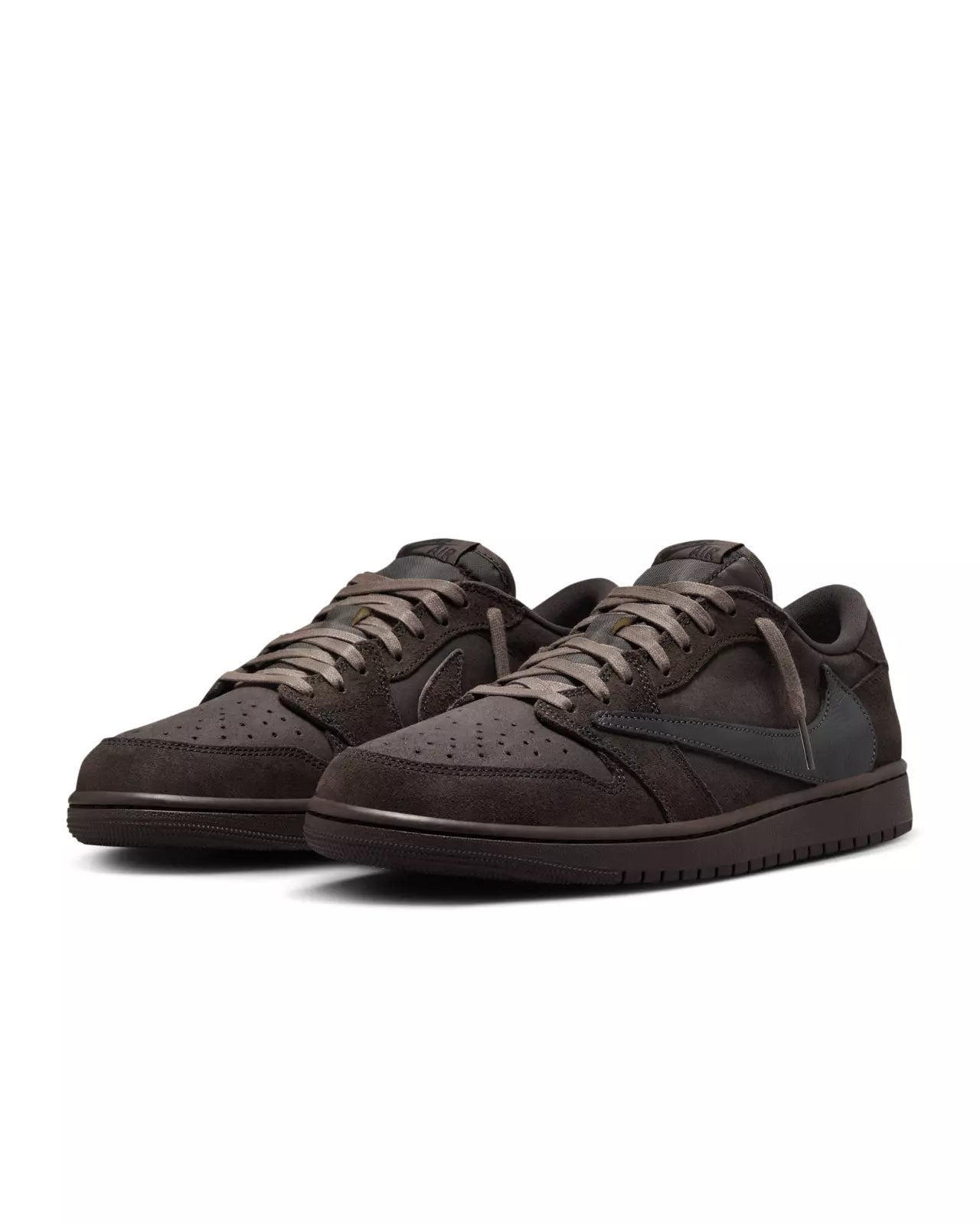 Nike  Travis Scott Air Jordan 1 Low OG SP Velvet Brown