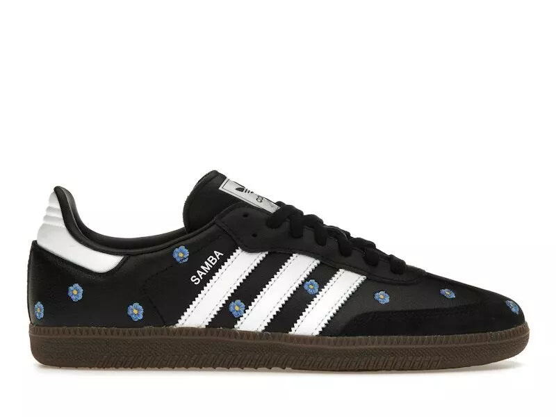 adidas Samba OG Black Embroidered Floral