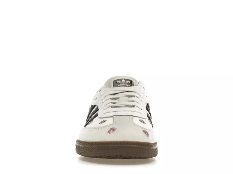 adidas Samba OG White Embroidered Floral
