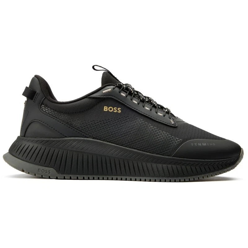 Boss Mens Ttnm Evo Casual Sneakers Black